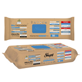 PACHET PROMO - 2 x Servetele Umede Sleepy Easy Clean BIO, Sea Salt & Sea Weed, Multisuprafete, 50 Buc